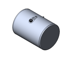 76 Gallons 26"D x 33.25"L - Volvo Style - Center Fill Milgrade