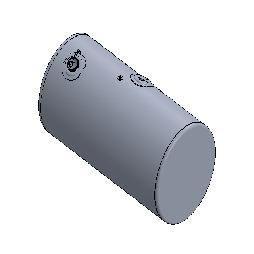 97 Gallons 24.5"D x 47.5"L - Kenworth Style - Front Fill Milgrade