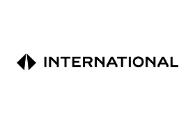 International truck logo in black and white
