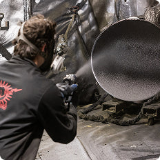 Railroad industry aluminum tank coating and finishing