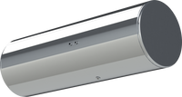 154 Gallons 25"D x 72.5"L - Freightliner Style - Rear Fill Polished
