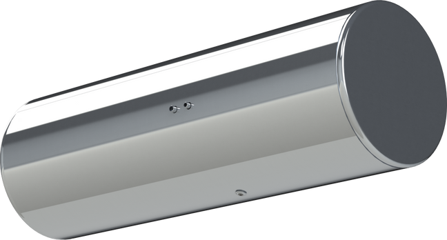 154 Gallons 25"D x 72.5"L - Freightliner Style - Rear Fill Polished
