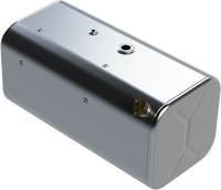 49 Gallons 18"H x 18.25"W x 36"L - Freightliner Style - Rear Fill Milgrade