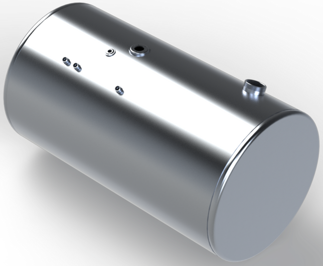 103 Gallons 26"D x 45"L - International Style - Rear Fill Milgrade