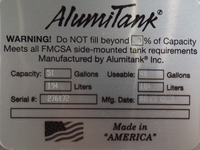 50 Gallons 15"H x 25"W x 35"L - International Style - Front Fill Milgrade