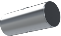 118 Gallons 24.5"D x 58"L - Kenworth Style - Rear Fill Milgrade
