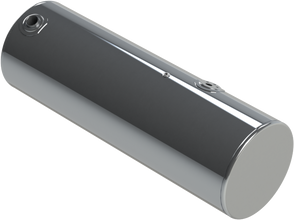 147 Gallons 24.5"D x 72"L - Kenworth Style - Rear Fill Polished