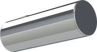 147 Gallons 24.5"D x 72"L - Kenworth Style - Rear Fill Polished
