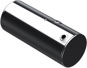118 Gallons 24.5"D x 58"L - Kenworth Style - Rear Fill Polished