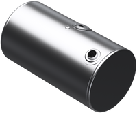 88 Gallons 24.5"D x 43"L - Kenworth Style - Rear Fill Milgrade