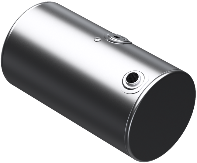 88 Gallons 24.5"D x 43"L - Kenworth Style - Rear Fill Milgrade