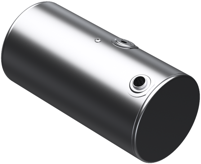 97 Gallons 24.5"D x 47.5"L - Kenworth Style - Rear Fill Milgrade
