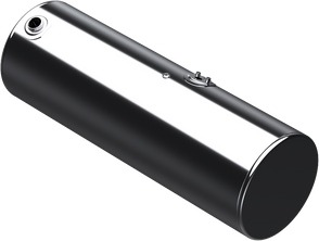 147 Gallons 24.5"D x 72"L - Kenworth Style - Rear Fill Polished