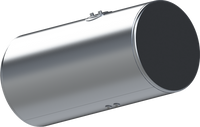 97 Gallons 24.5"D x 47.5"L - Kenworth Style Ditch Side - Rear Fill Milgrade