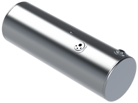 147 Gallons 24.5"D x 72"L - Kenworth Style - Rear Fill Milgrade