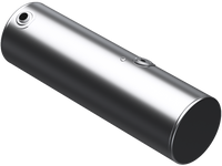 118 Gallons 22"D x 72"L - Kenworth Style - Rear Fill Milgrade