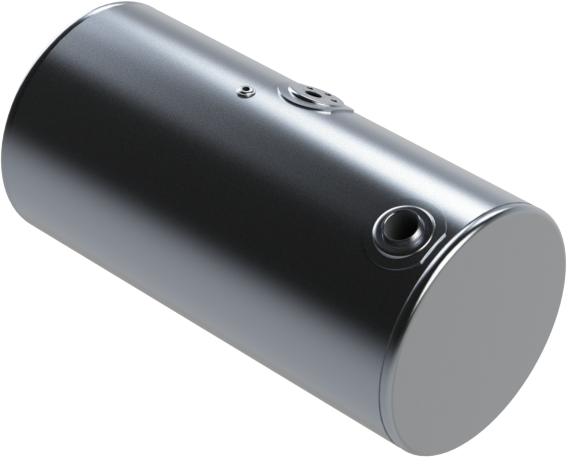 98 Gallons 24.5"D x 47.5"L - Kenworth Style- Rear Fill Milgrade