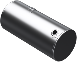 107 Gallons 24.5"D x 52.5"L - Kenworth Style - Rear Fill Milgrade