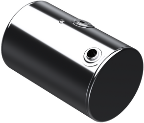 73 Gallons 24.5"D x 36"L - Kenworth Style - Rear Fill Polished