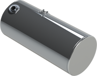 107 Gallons 24.5"D x 52.5"L - Kenworth Style - Front Fill Polished