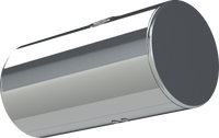 97 Gallons 24.5"D x 47.5"L - Kenworth Style - Rear Fill Polished