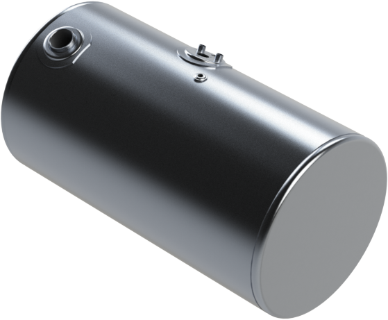 88 Gallons 24.5"D x 43"L - Kenworth Style - Front Fill Milgrade