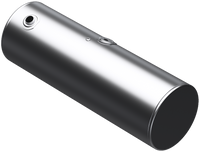 147 Gallons 24.5"D x 72"L - Kenworth Style - Rear Fill Milgrade