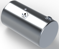 88 Gallons 24.5"D x 43"L - Kenworth Style - Rear Fill Milgrade