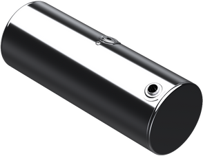 132 Gallons 24.5"D x 64.75"L - Kenworth Style - Front Fill Polished
