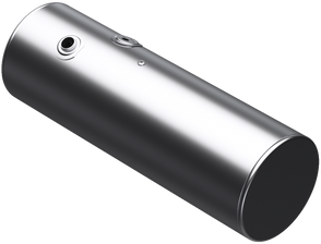 24.5" D x 72" L