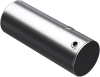 132 Gallons 24.5"D x 64.75"L - Kenworth Style - Rear Fill Milgrade