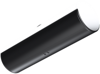 118 Gallons 22"D x 72"L - Kenworth Style - Rear Fill Polished