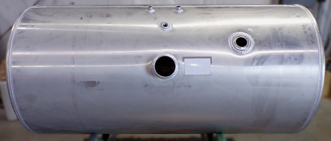 104 Gallons 25.25"D x 48"L - Mack Style - Center Fill Milgrade