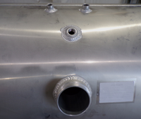 104 Gallons 25.25"D x 48"L - Mack Style - Center Fill Milgrade
