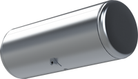 138 Gallons 26"D x 60"L - Peterbilt Style - Rear Fill Milgrade