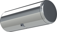 138 Gallons 26"D x 60"L - Peterbilt Style - Rear Fill Polished