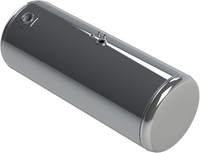 138 Gallons 26"D x 60"L - Peterbilt Style-Rear Fill Polished