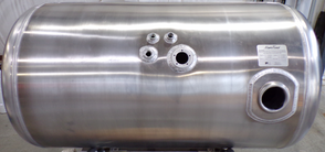 90 Gallons 26"D x 39"L - Peterbilt Style - Rear Fill Milgrade