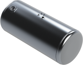 122 Gallons 26"D x 53"L - Peterbilt Style - Rear Fill Milgrade