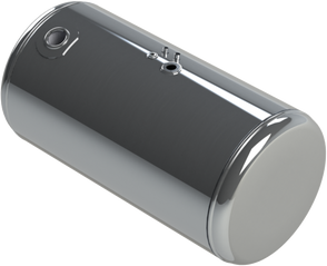 101 Gallons 26"D x 44"L - Peterbilt Style - Rear Fill Polished