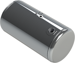  101 Gallons 26"D x 44"L - Peterbilt Style- Rear Fill Polished