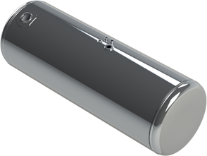 154 Gallons 26"D x 67"L - Peterbilt Style - Rear Fill Polished