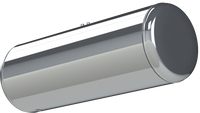 104 Gallons 23"D x 58"L - Peterbilt Style - Rear Fill Polished