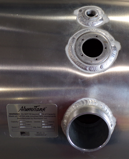 100 Gallons 26"D x 43.5"L - Volvo Style - Front Fill Milgrade