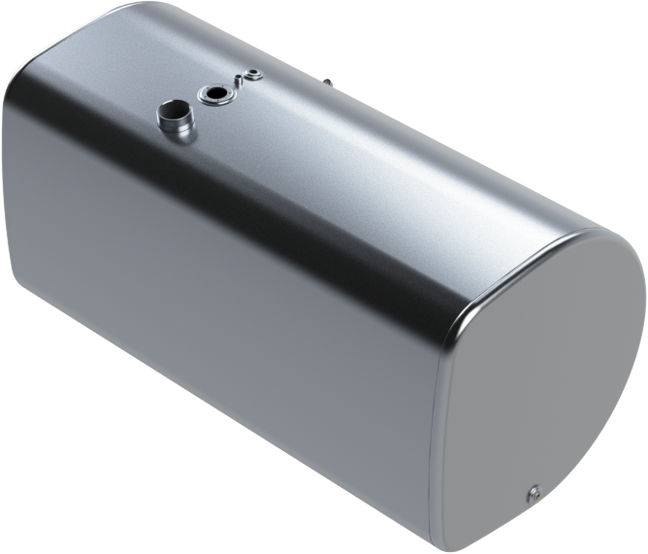 121 Gallons 26"H x 25.88"W x 49"L - Volvo Style - Front Fill Milgrade