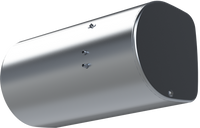 121 Gallons 26"H x 25.88"W x 49"L - Volvo Style - Front Fill Milgrade