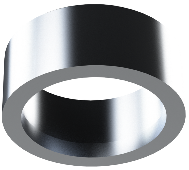 HALF 2-1/2" NPT MILGRADE ALUMINUM COUPLING