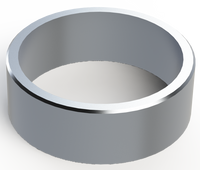 Half 4" NPT Milgrade Aluminum Coupling