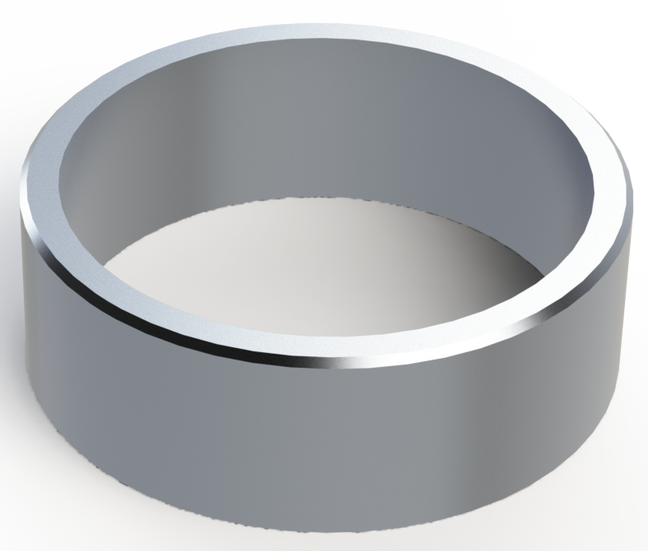 Half 4" NPT Milgrade Aluminum Coupling