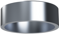 Half 4" NPT Milgrade Aluminum Coupling